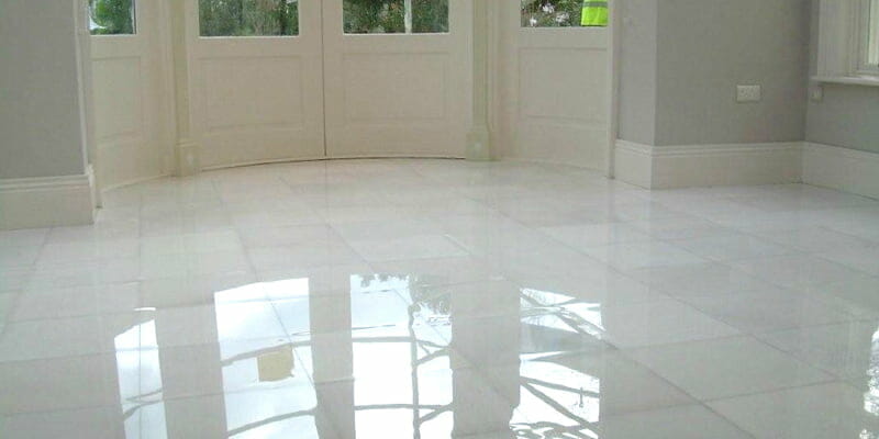 P Mac Dublin Marble floor stripped cleaned powder polished sealed