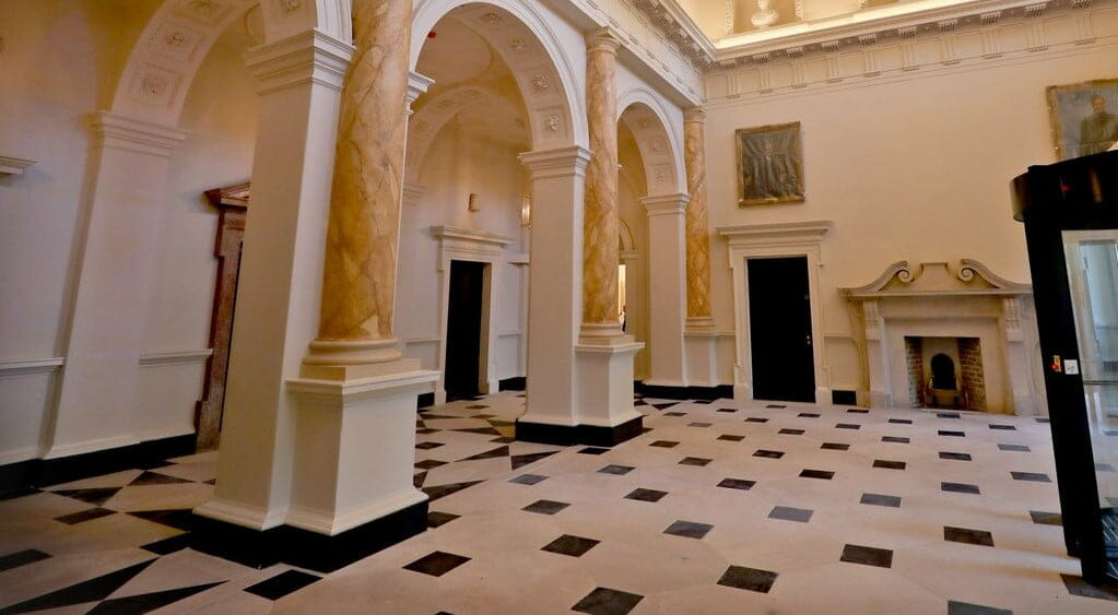 Restoration and conservation of Historic Portland stone floors by PMAC