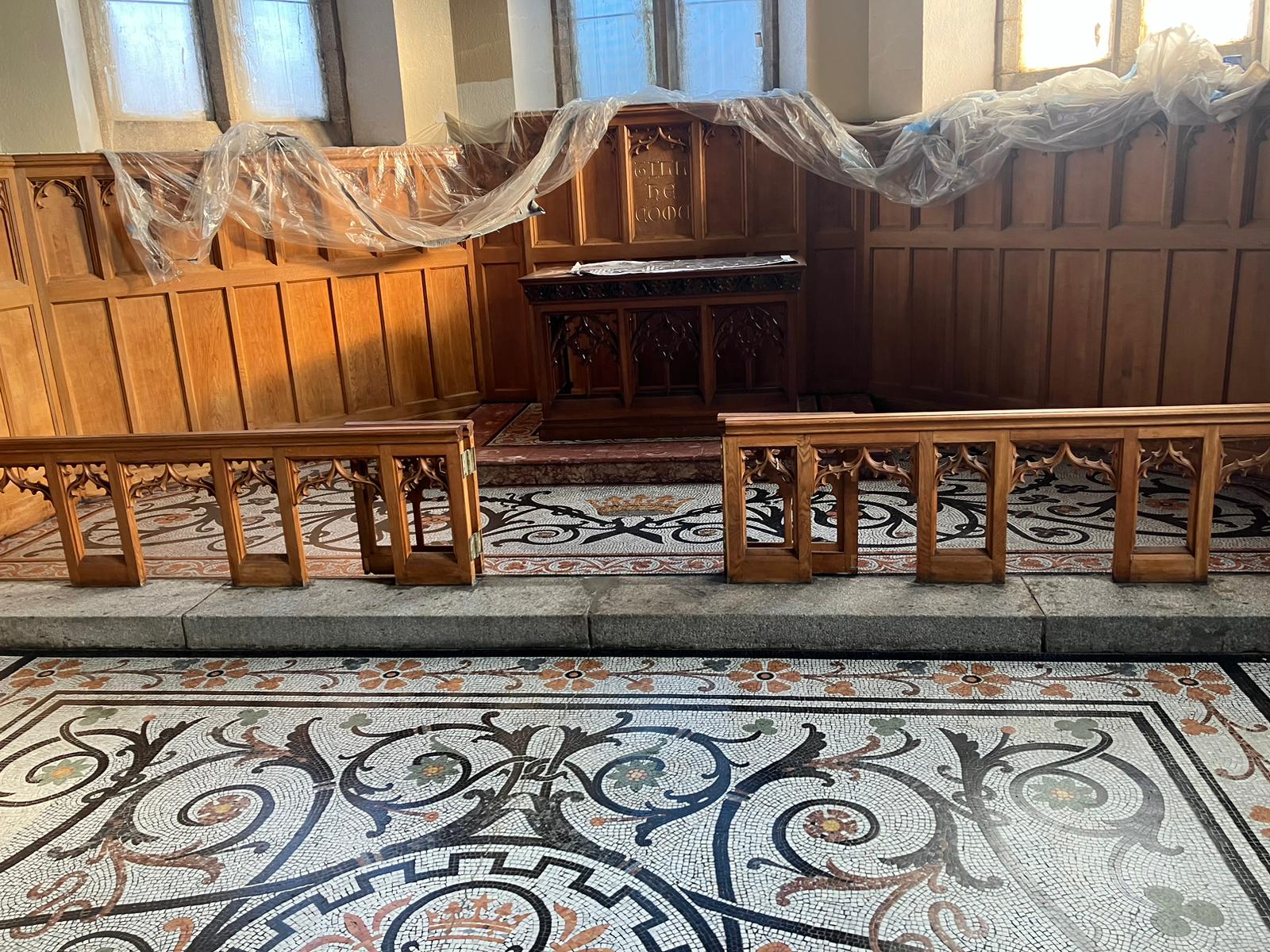 Floor Restoration of St Matthews Church