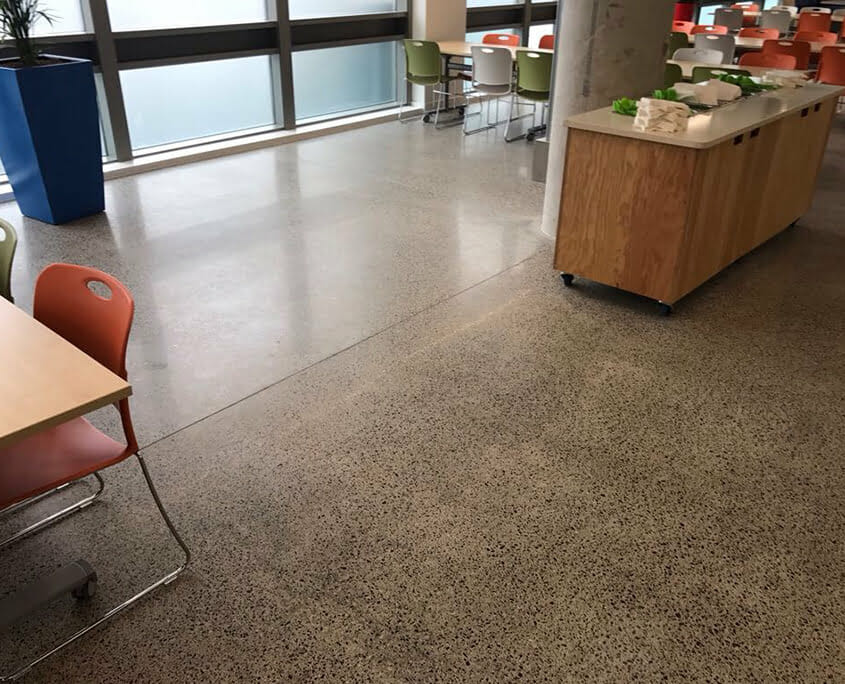 Platinum polished concrete finish by PMAC