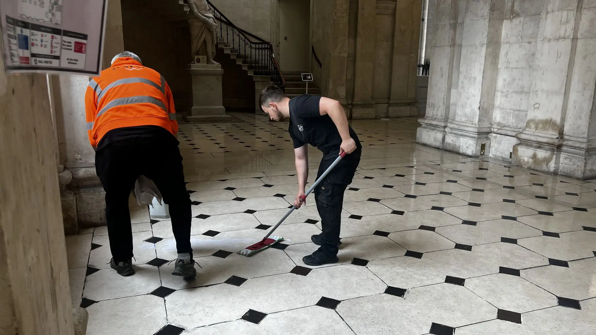 Sealing stone floors, PMAC