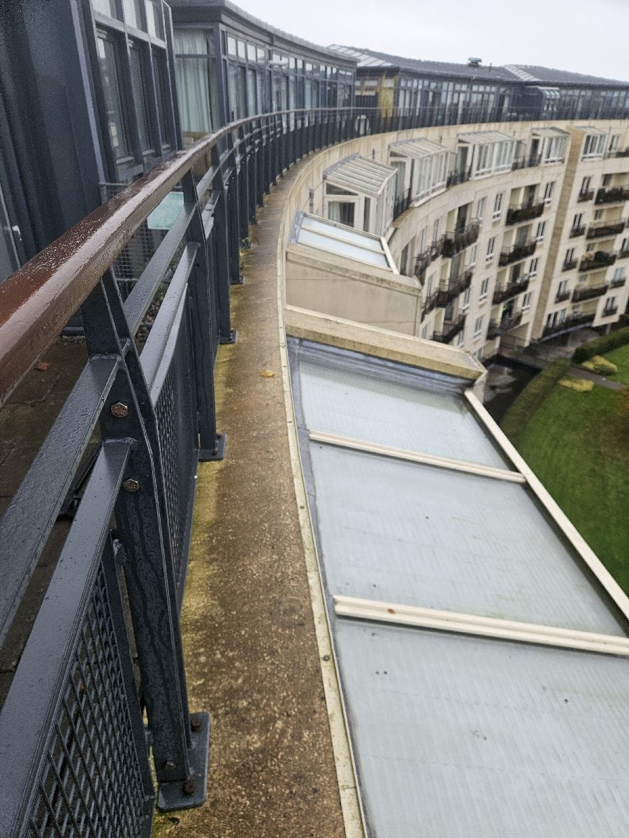 PMAC tackles the glazing section of the Pines Apartment Complex in Ballsbridge