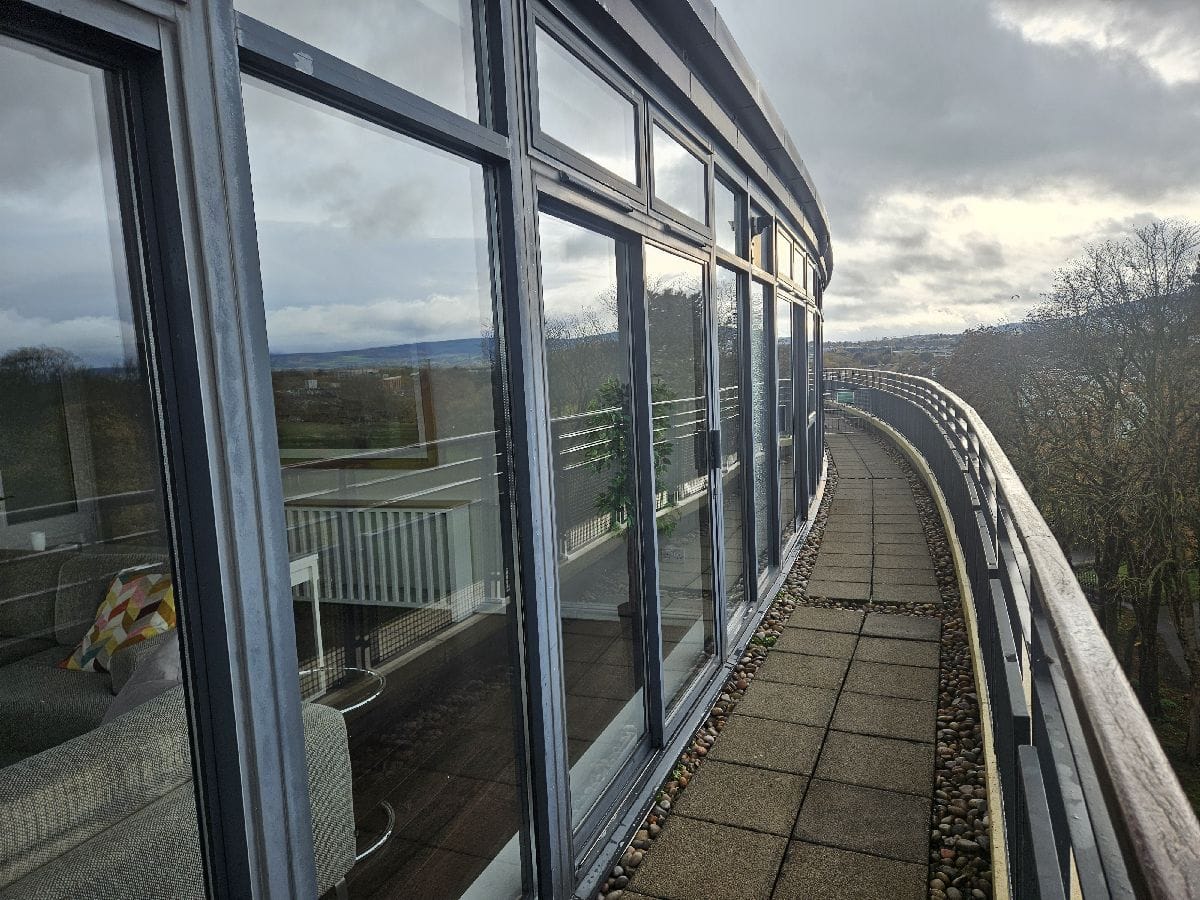 PMAC cleans walkways at the Pines Apartment Complex in Ballsbridge